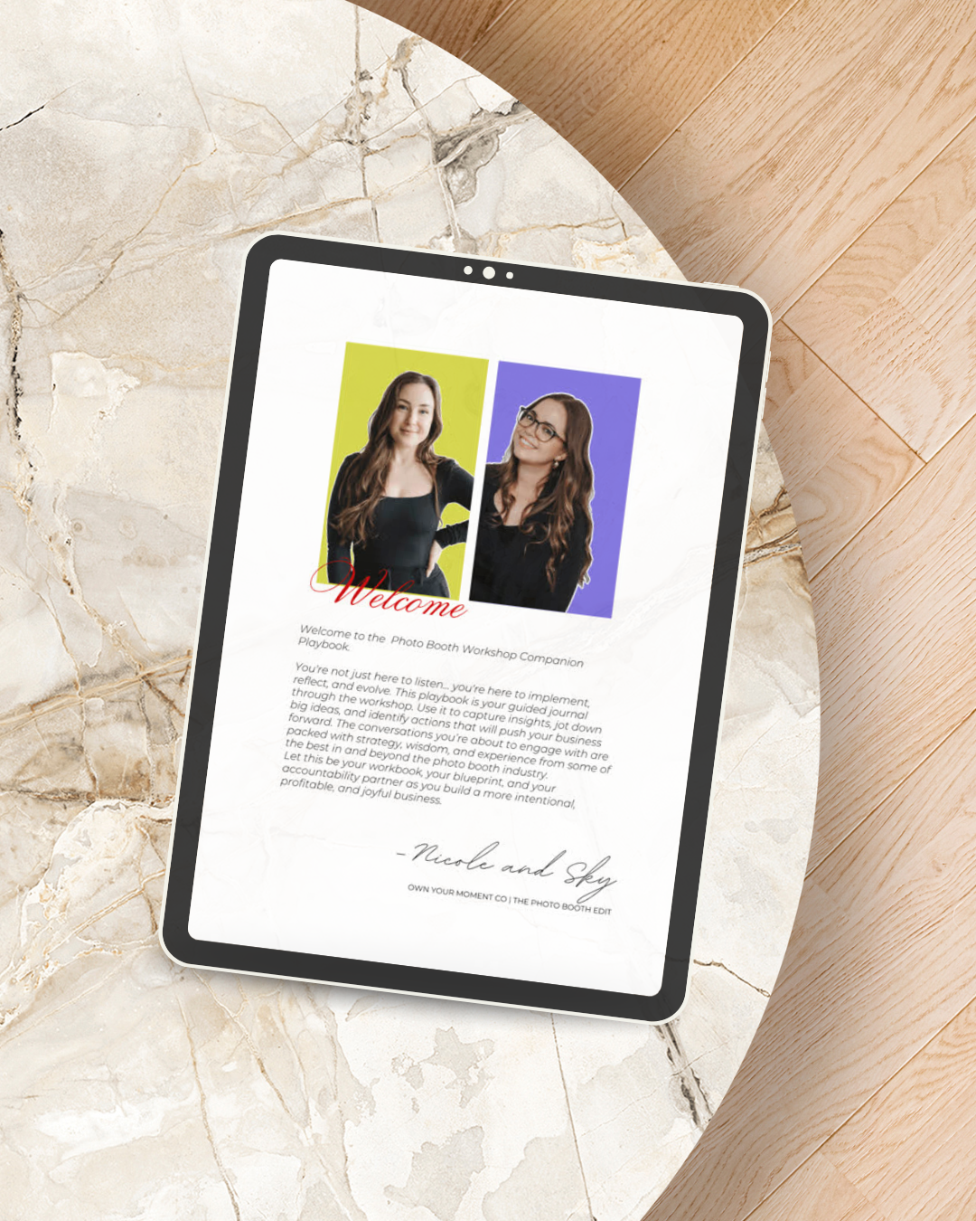 Photobooth Workshop Companion Workbook